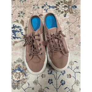 Blowfish Malibu Women's Pink Canvas Slip-On Sneakers Maura Size 8M